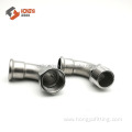 V Profile Stainless Steel Press Fitting 90 Elbow